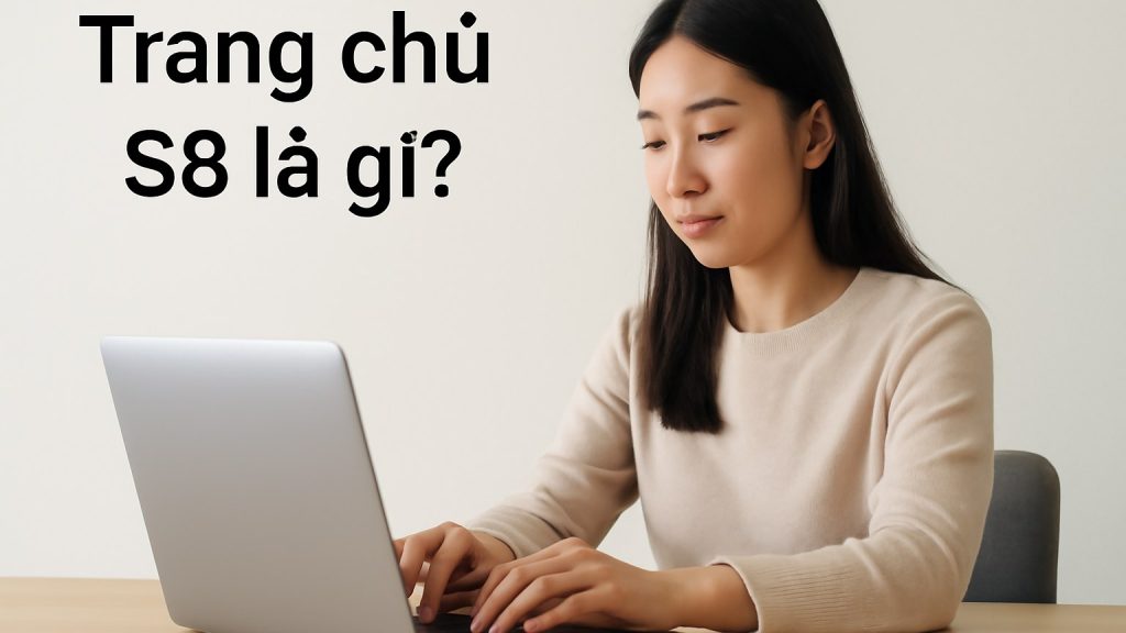 Minh họa: Trang chủ S8 là gì?