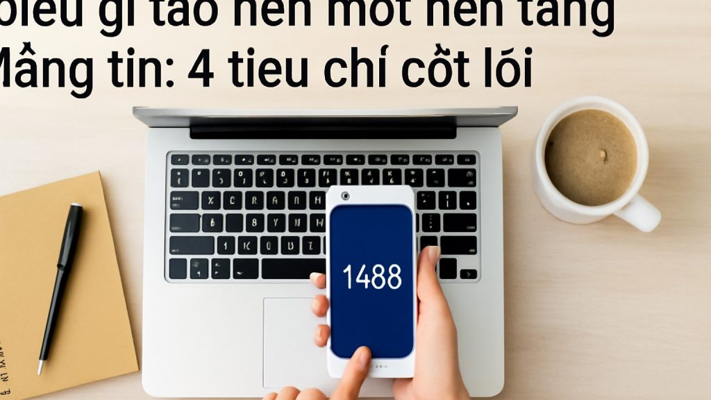 Minh họa: Điều gì tạo nên một nền tảng đáng tin: 4 tiêu chí cốt lõi